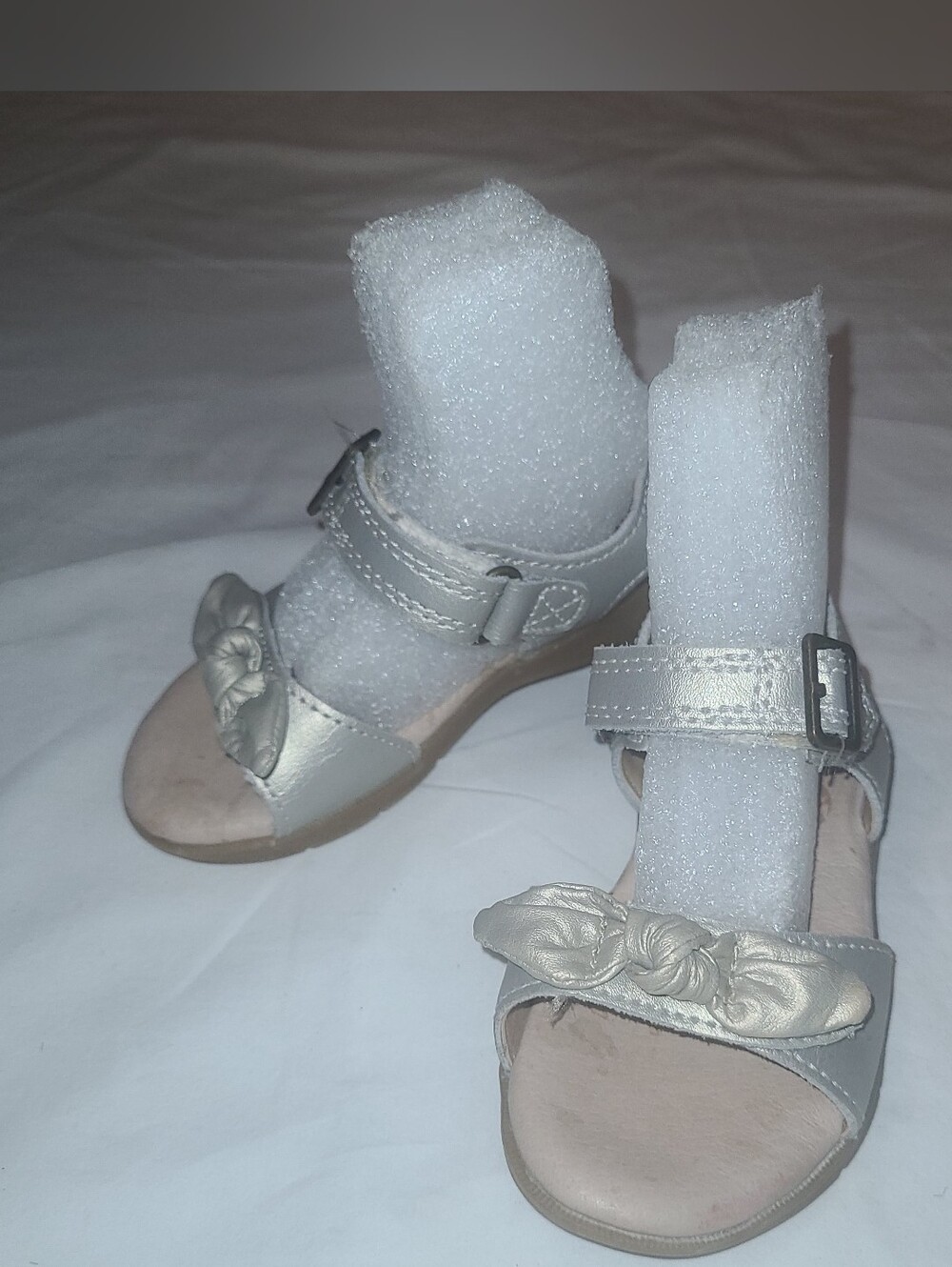Stride Rite Whitney Sandal In Gold/ Champagne, Size 6